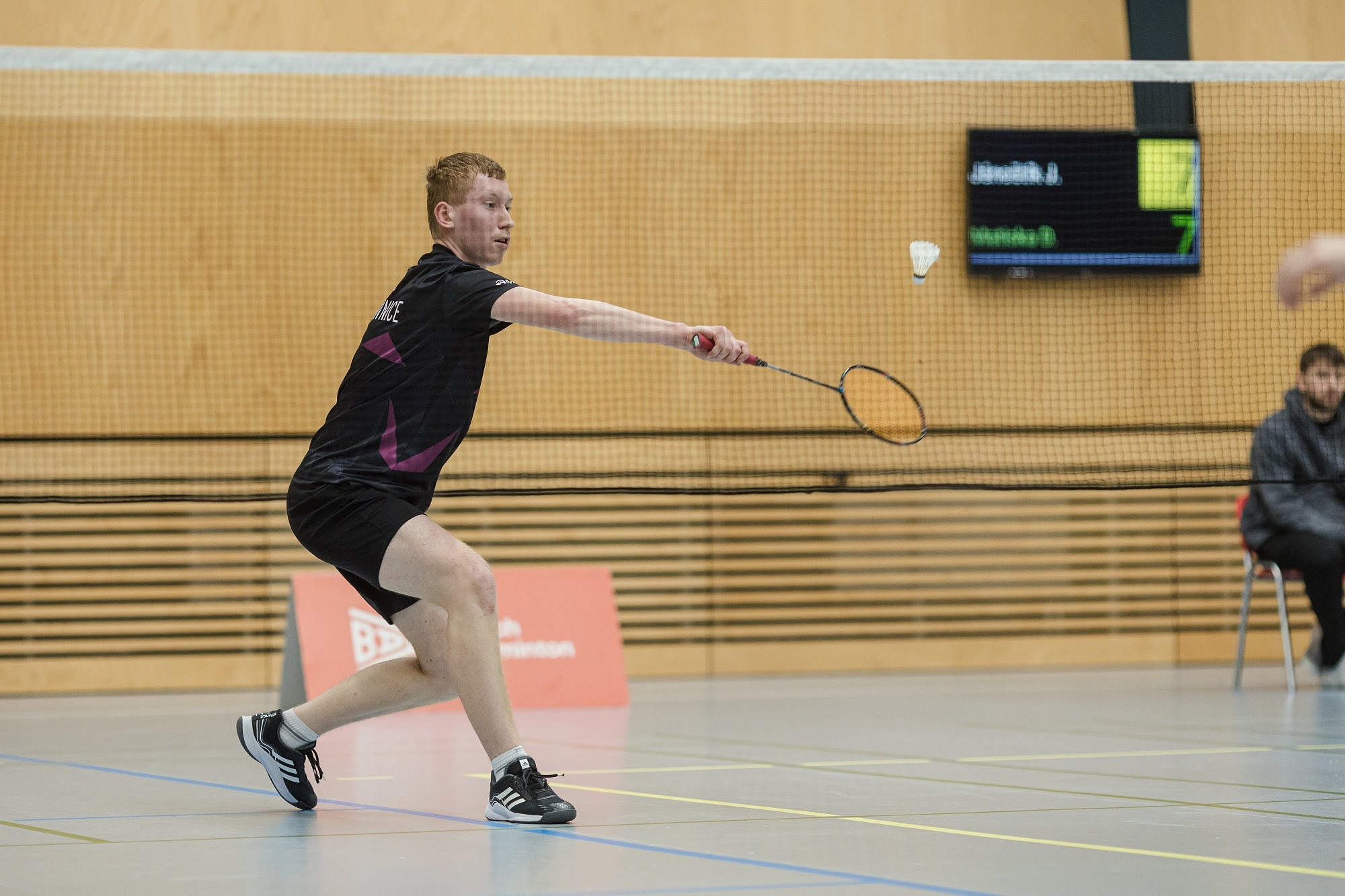 Individuální badmintonový výkon na kurtu